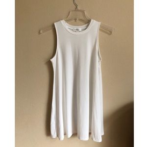 F21 White Skater Dress